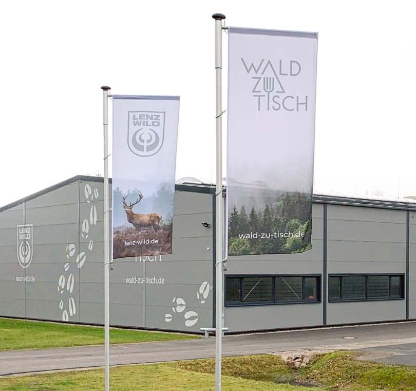 Lenz Wild GmbH – Wildhandel, Wildaufkauf & Wildabholung in Ihrer Nähe Gebäude des Wildhandels Lenz Wild GmbH